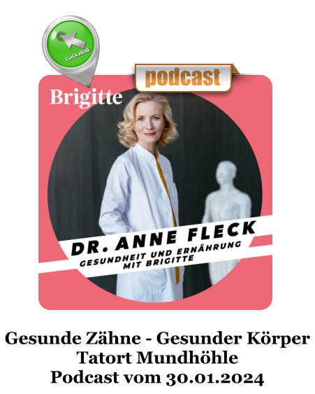 Gesunde Zähne - Gesunder Körper Tatort Mundhöhle Podcast vom 30.01.2024 podcast